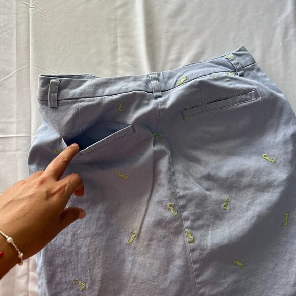 Caribbean Joe womens Light blue skirt, Size 4P - Picture 12 of 13